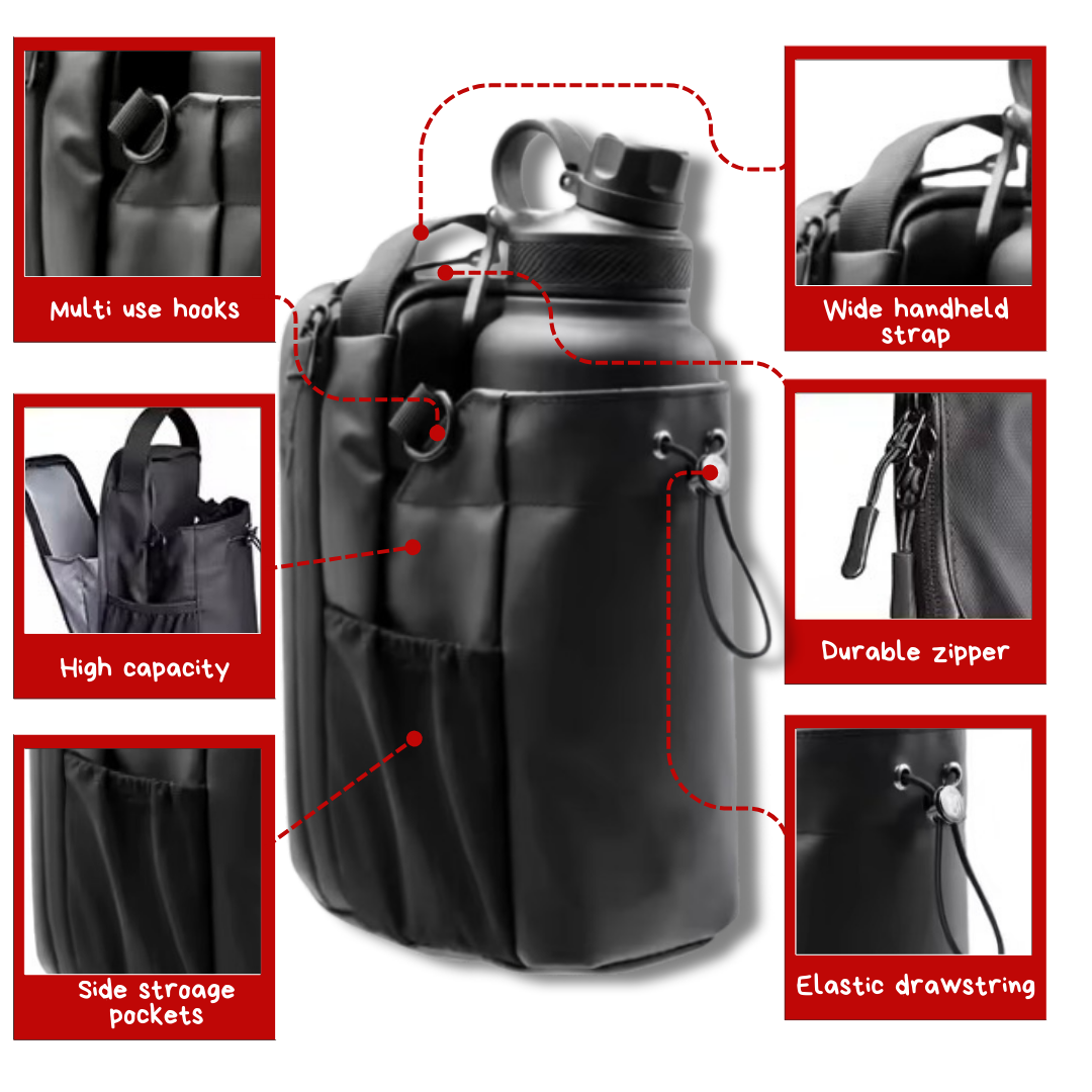 Bolsa magnética de gran capacidad con imán fuerte