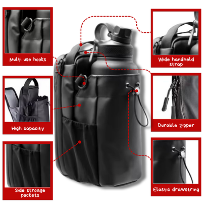 Bolsa magnética de gran capacidad con imán fuerte